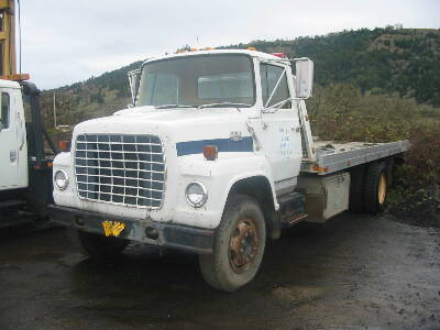 Ford Roll Off Dump Truck